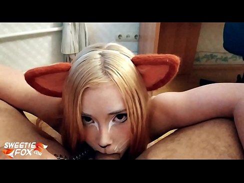 ❤️ Kitsune menelan batang dan air mani di dalam mulutnya ️❌ Video lucah pada kami ms.banglablog.top ❌